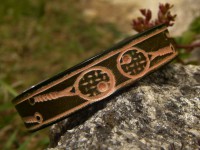 Bracelet cuir - Ref : BFA001